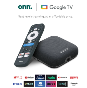 lot 445 image: onn. Google TV 4K Pro Streaming Device (New, 2024)