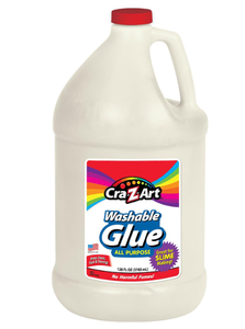 lot 532 image: LOT of 11 Cra-Z-Art All Purpose Washable Gallon of Glue