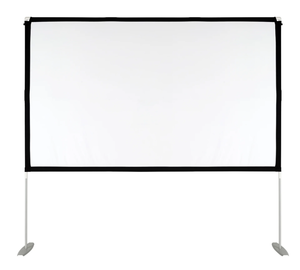 lot 103 image: Onn. 120 Portable IndoorOutdoor 169 Projection Screen