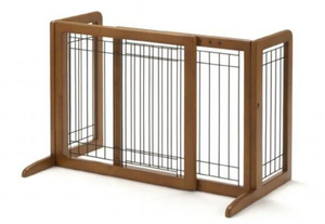 lot 166 image: Richell Freestanding Dog Gate