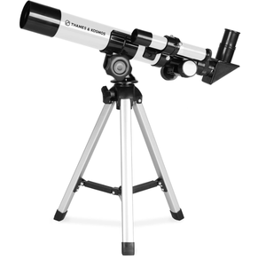 lot 174 image: The Thames & Kosmos Telescope Essential STEM Tool  Childrens Refractor Telescope with 100x Magnification & Built-in Compass