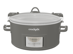 lot 190 image: Crock-Pot Programmable 7-Quart Cook and Carry Slow Cooker