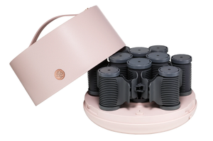 lot 257 image: 10PCS Hairitage Ceramic Thermal Hot Rollers for all hair types & textures