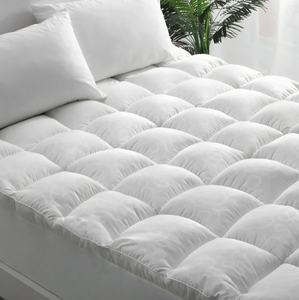 lot 260 image: Queen Size Allswell The Indulgent Pillow Top Comfort Mattress Topper