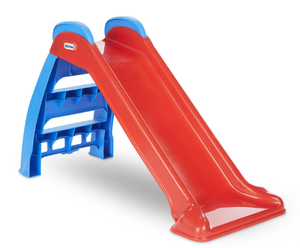 lot 378 image: Little Tikes First Slip and Slide, Easy Set Up Playset, Indoor Outdoor Backyard, Easy to Store, Toy for Toddler, Kids, 18 Months