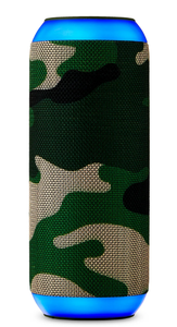 lot 456 image: Onn. Large Rugged Speaker with LED Lighting