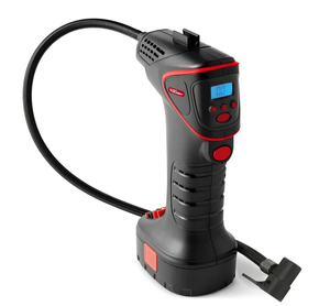lot 526 image: Hyper Tough DC 12V Cordless Portable Pistol Tire Inflator with Pre-set Digital Gauge-100psi