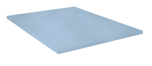 lot 561 image: Twin Size Mainstays 2 Memory Foam Mattress Topper