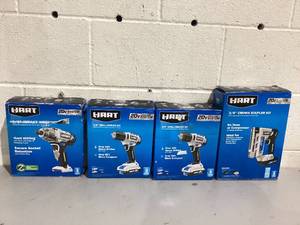 lot 479 image: LOT OF 4 Hart Power Tools