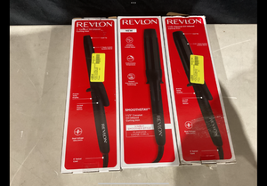 lot 390 image: LOT OF 3 Revlon Curling Irons
