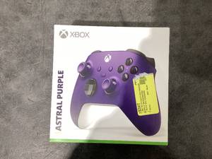 lot 578 image: Microsoft Xbox Wireless Controller - Astral Purple
