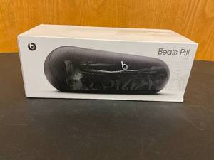 lot 8 image: Beats - Pill Portable Wireless Bluetooth Speaker and Portable Charger - Matte Black