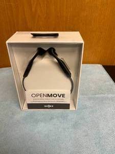 lot 36 image: Shokz OpenMove Bone Conduction Wireless Bluetooth Headphones for Sports (Grey)