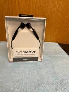 lot 38 image: Shokz OpenMove Bone Conduction Wireless Bluetooth Headphones for Sports (Grey)