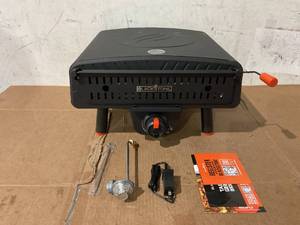 lot 39 image: Blackstone Outdoor Tabletop Propane Pizza Oven with 13 Rotating Pizza Stone