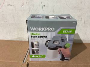 lot 641 image: WORKPRO Electric Stain Sprayer with 0.8mm Nozzle