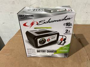 lot 649 image: Schumacher SC1282 10-Amp 12V Fully Automatic Battery Charger and Maintainer
