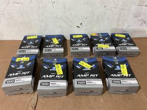 lot 661 image: LOT OF 9 Metra Amp Kit with 16 Stereo RCA Cable