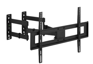 lot 270 image: Onn. Corner Full Motion TV Mount 37-70