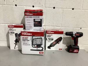 lot 600 image: LOT OF Hyper Tough Tools and Accessories