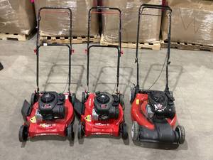 lot 681 image: LOT OF 3 Lawn Mowers
