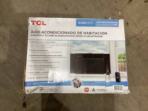 lot 682 image: TCL 8,000 BTU Smart Window Air Conditioner, Fan & Dehumidifier, 350 Sq. Ft