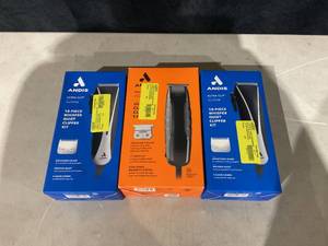 lot 705 image: LOT OF 3 Andis Clippers