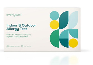 lot 197 image: LOT OF 9 Everlywell Indoor & Outdoor Allergy At Home Test, 40 Different Allergies