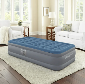 lot 480 image: Beautyrest Extraordinaire 15 Twin Size Air Mattress with Built-in Pump