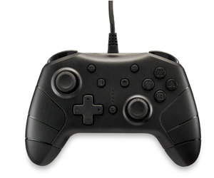 lot 490 image: Onn. Wired Controller for Nintendo Switch - Black