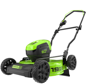 lot 673 image: Greenworks 60V 21 Self Propelled Lawn Mower