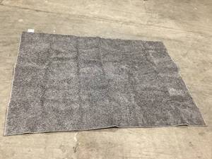 lot 691 image: Maple Rug Gray Fur Area Rug