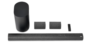 lot 40 image: Onn. 5.1.2 Surround Soundbar with Dolby Atmos,Wireless Subwoofer and True Wireless Satellite Speakers, 42