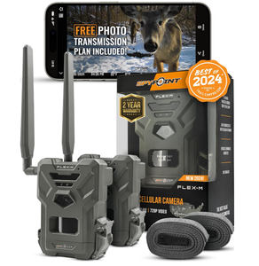 lot 47 image: 2PCS SkyPoint Flex-M Twin Pack Cellular Trail Cameras - Best Hunting Accessories