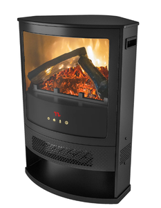 lot 63 image: Better Homes & Gardens New Electric Corner Stove Heater with Remote