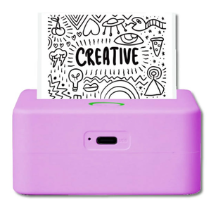lot 297 image: Core Innovations CTP500 Wireless Mini Portable Inkless Thermal Printer & Label Maker