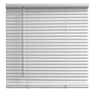 lot 497 image: Mainstays 1 Cordless Room Darkening Vinyl Blinds