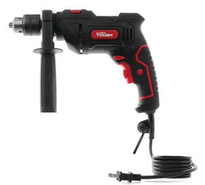 lot 576 image: Hyper Tough 6-Amp 12 Corded Hammer Drill, Keyed Chuck, 120 Volt