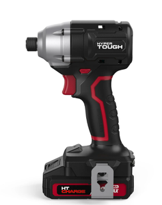 lot 591 image: Hyper Tough 20V Brushless Impact Driver with 2.0Ah Lithium-Ion Battery Pack and Charger