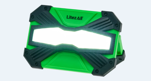 lot 667 image: LitezAll Rechargeable 3000 Lumen LED Briteband Wide Beam Work Light
