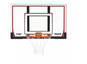lot 685 image: Lifetime 48 Backboard and Slam-It Rim Combo