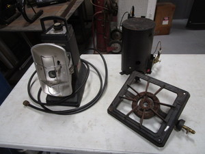 lot 61 image: Propane Heaters
