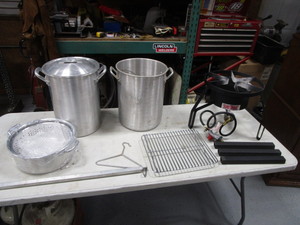 lot 63 image: Propane Fryers