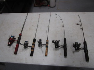lot 69 image: Ice Fishing Rods & Reels