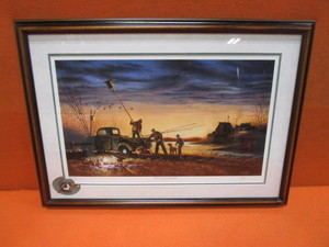 lot 46 image: Terry Redlin The Conservationists Signed & Numbered 611829500 Image Size 14x24