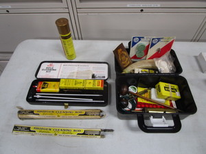 lot 86 image: Black Powder Kit & Gun Cleaning Kits