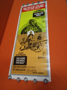 lot 112 image: Vintage Hang Em High Movie Poster 14x36