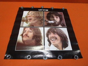 lot 125 image: Vintage Beatles Poster 22x22