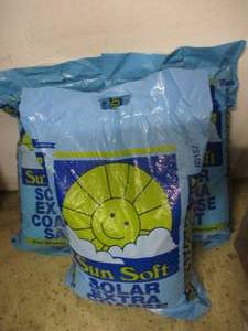 3 40lb bags of Sun Soft Solar Xtra ...