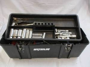 Toolbox and socket sets...